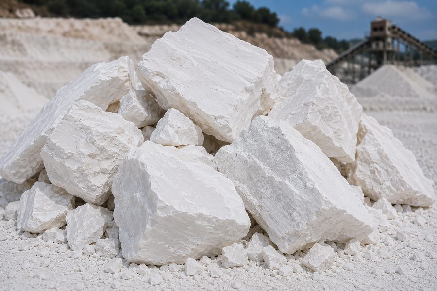 Premium white kaolin clay