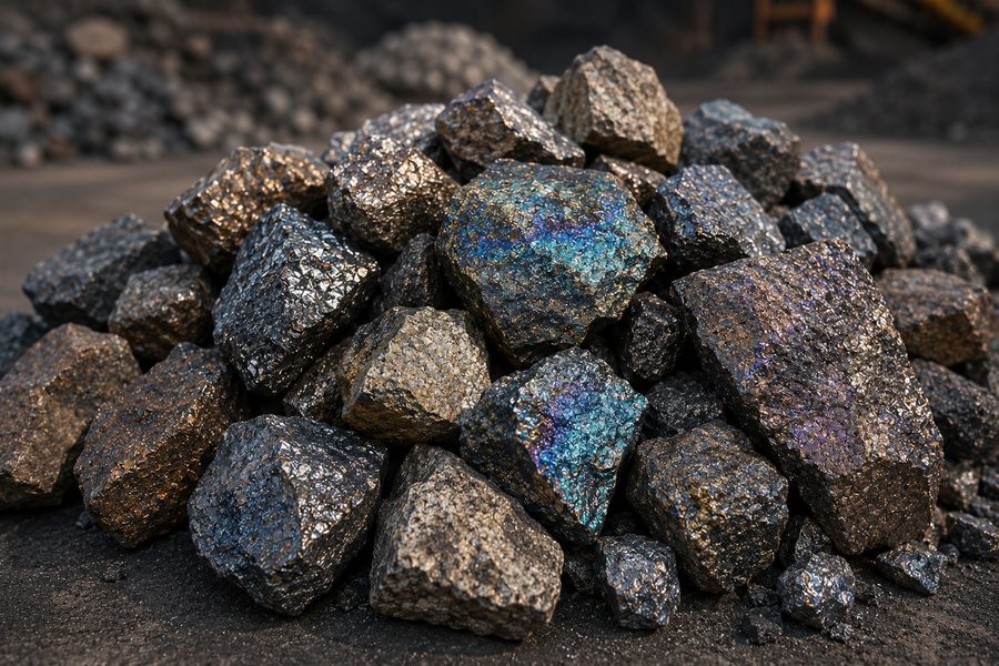 Rare earth mineral ore