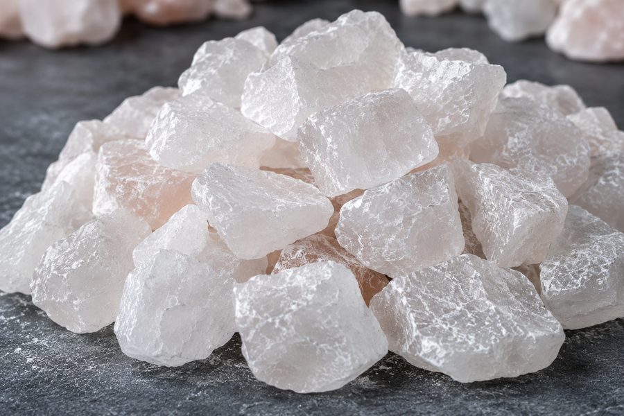 Industrial grade rock salt